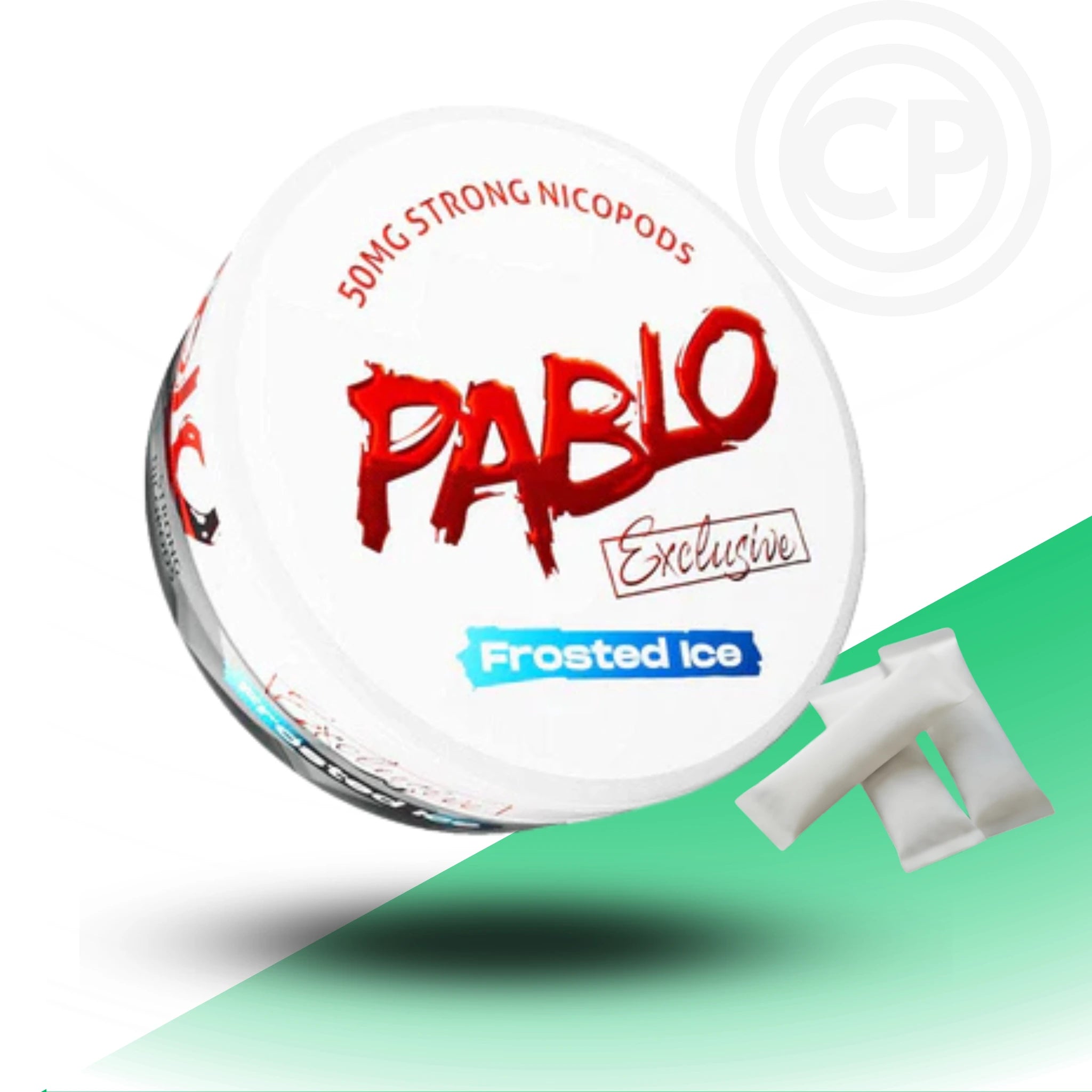 Pablo Exclusive Nicotine Pouches Frosted Ice - Cloud Pouches UK