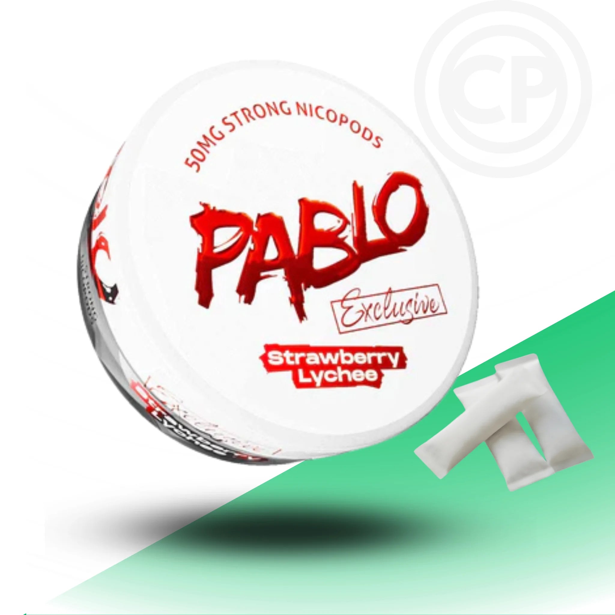 Pablo Exclusive Nicotine Pouches Strawberry Lychee - Cloud Pouches UK